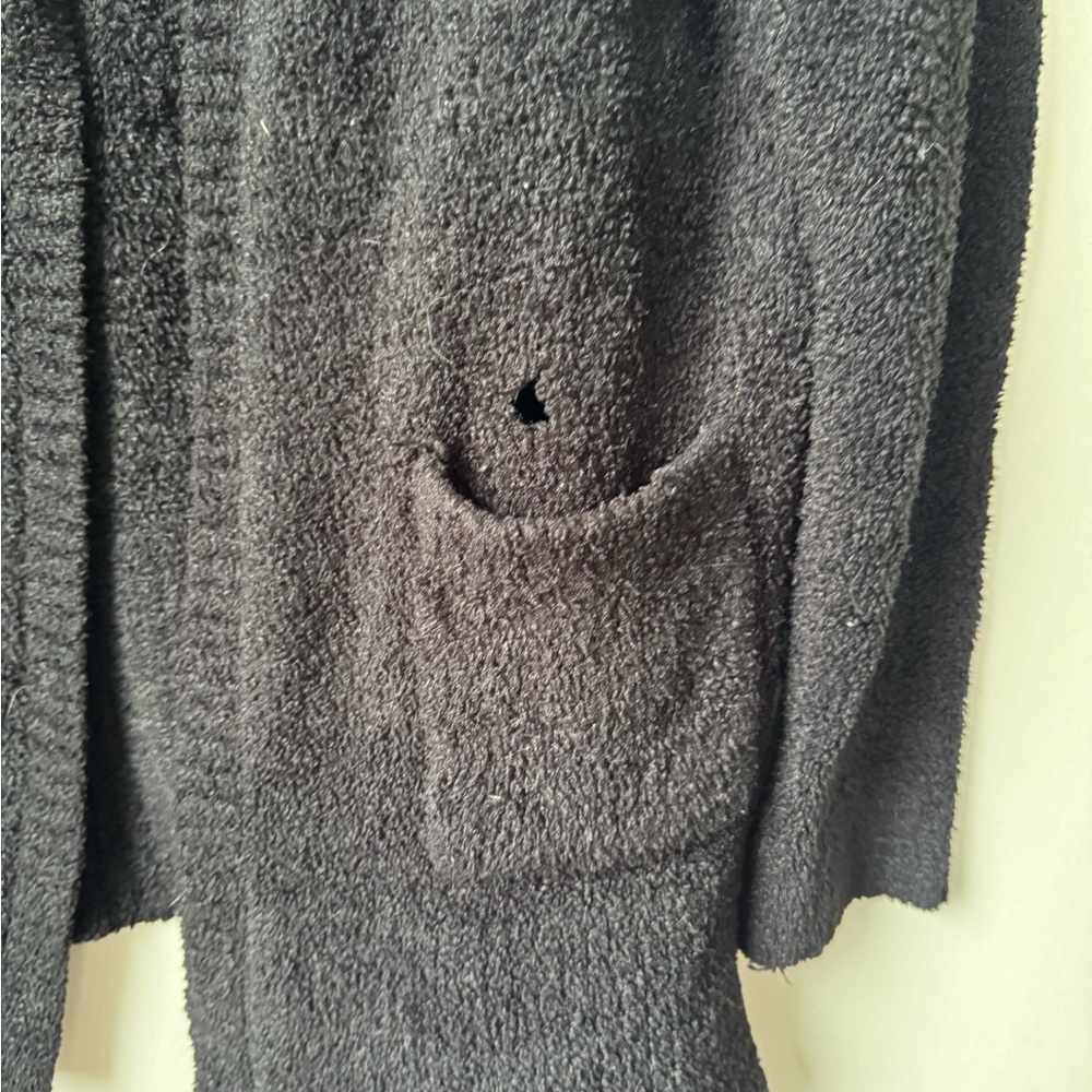 Mossimo XXL Black Fuzzy Cardigan - Picture 3 of 5
